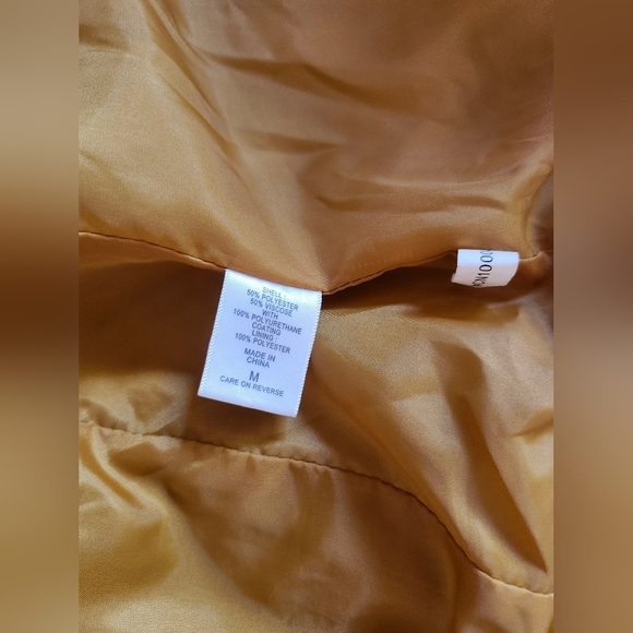 New York & Company Mustard Yellow Moto Biker Jacket - Picture 8 of 8